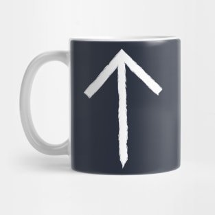 Tiwaz - Rune of Tyr - White Mug